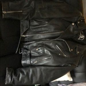 Leather jacket